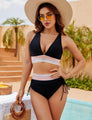 Camille | Ensemble bikini taille haute
