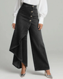 Audrey | Pantalon en jean croisé