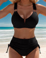 Emma | Ensemble bikini flatteur avec culotte taille haute