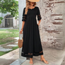 Aubrey | Robe midi flatteuse qui affine la silhouette