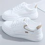 Baskets blanches chic confort léger