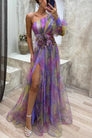 Grace | Robe longue plissée à fleurs pour une escapade estivale