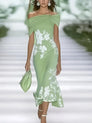 Frédérique | Robe élégante à imprimé floral