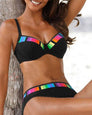 Noémie | Bikini deux pièces à dégradé de couleurs
