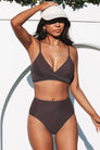Rachelle - Ensemble bikini taille haute