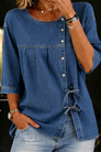 Lily | Chemise ample en jean vintage
