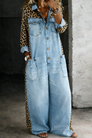 Amanda | Combinaison-chemise en jean
