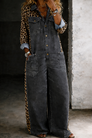 Amanda | Combinaison-chemise en jean