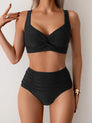 Manon | Ensemble bikini d'été taille haute