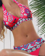 Neeltje - Bikini à motifs floraux et géométriques