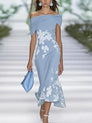 Frédérique | Robe élégante à imprimé floral
