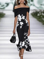 Frédérique | Robe élégante à imprimé floral