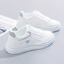 Baskets blanches chic confort léger