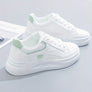 Baskets blanches chic confort léger